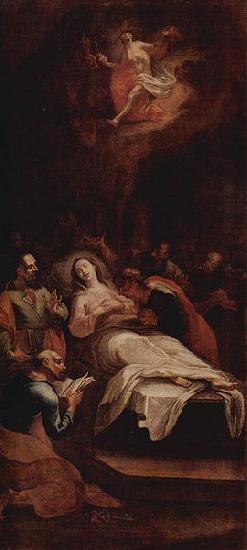 UNTERBERGER, Michelangelo Tod der Maria Germany oil painting art
